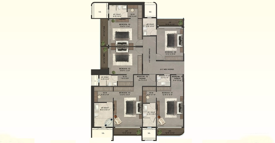 Vedant Mayfair Master Floor Plan Vedant Mayfair Master Floor Plan