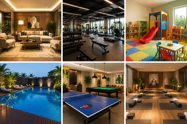 Vedant Mayfair Kalyan Amenities
