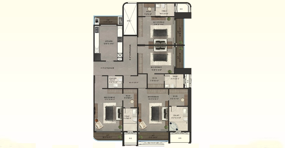 Vedant Mayfair Floor Plan Vedant Mayfair Floor Plan